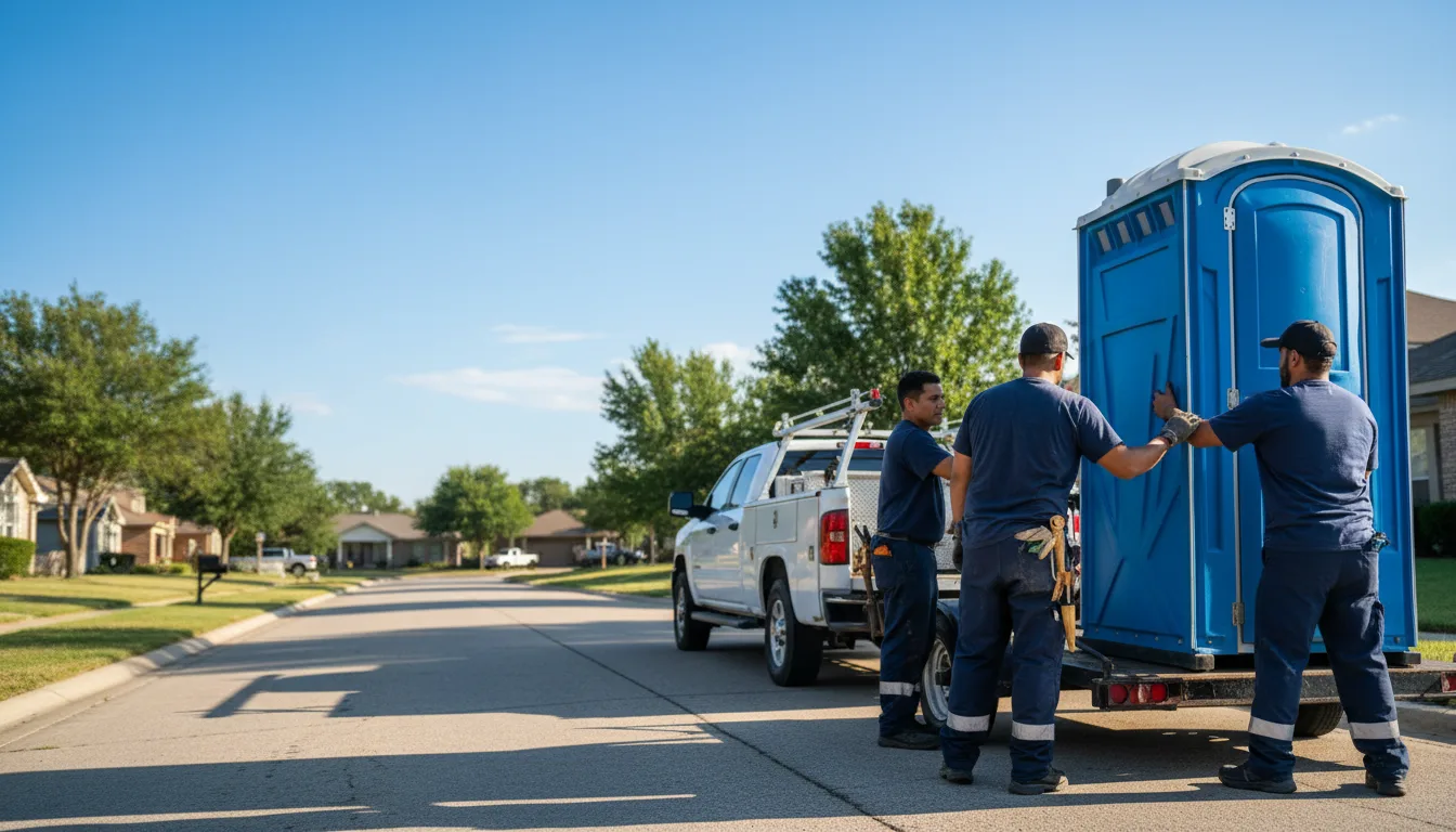 Portable Toilet Rental in Ina, IL near me